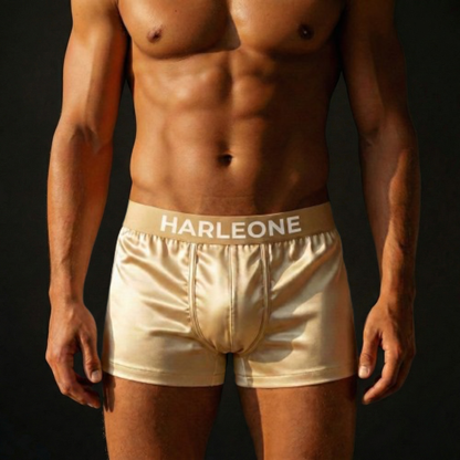 Bokserki Harleone – Jedwab naturalny