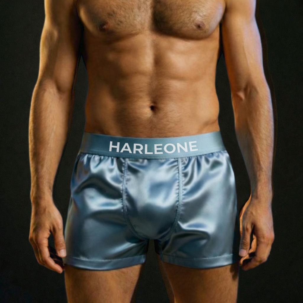 Bokserki Harleone – Jedwab naturalny